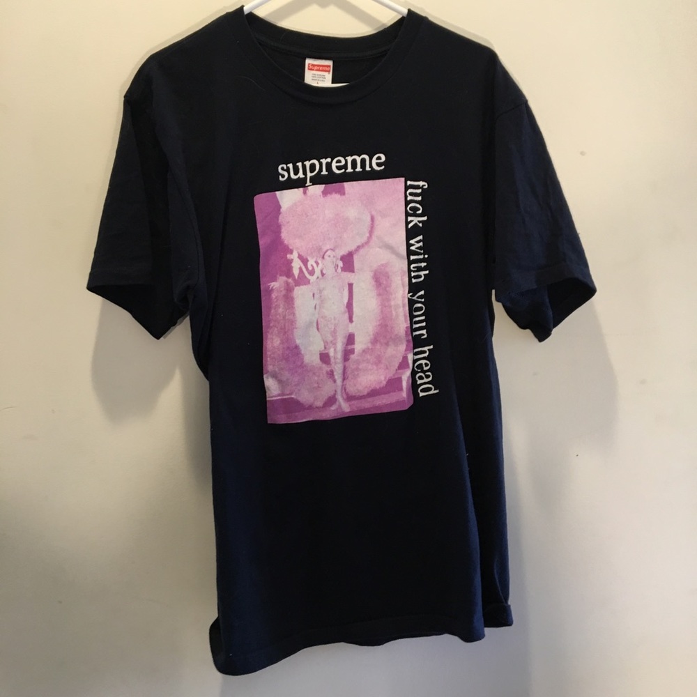 Supreme T-Shirt “fuck with your head” L